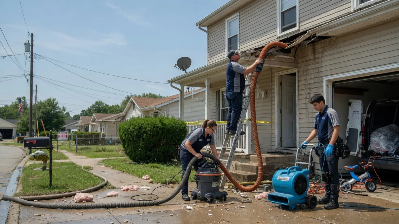 Water Damage Restoration in Wilson, KS near me